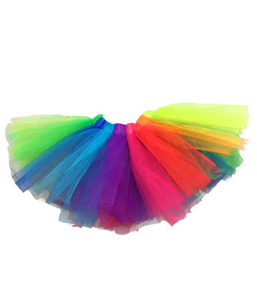 Rainbow TuTu 8 Inch