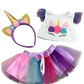 8 Inch Brown Bear Plush with Unicorn Fantasy Outfit – 16” Size ✅