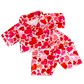 Brown Bear 8 Inch Plush with Love-Themed Pajamas