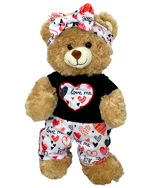 Funky Hearts Outfit 16 Inch