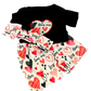 Brown Bear 8 Inch Plush with Funky Hearts Outfit