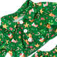 Green Reindeer Pj's 16 Inch