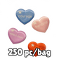 Colorful Heart Inserts (250 Qty/bag)