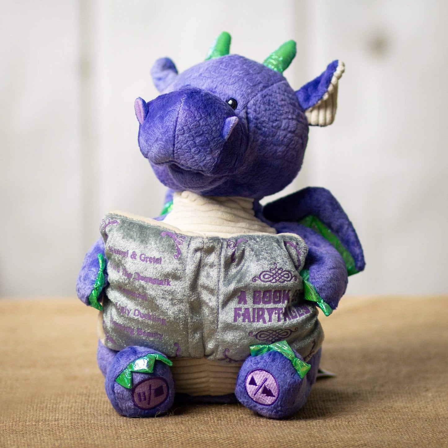 10.5 Inch Storytelling Dragon Plush Toy – Interactive Stuffed Animal for Kids