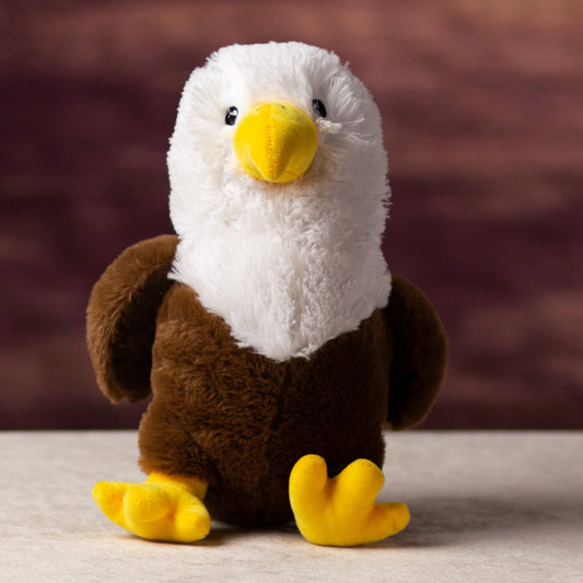 10 Inch Huggy Eagle Plush Toy – Small Stuffed Animal for Kids & Collectors
