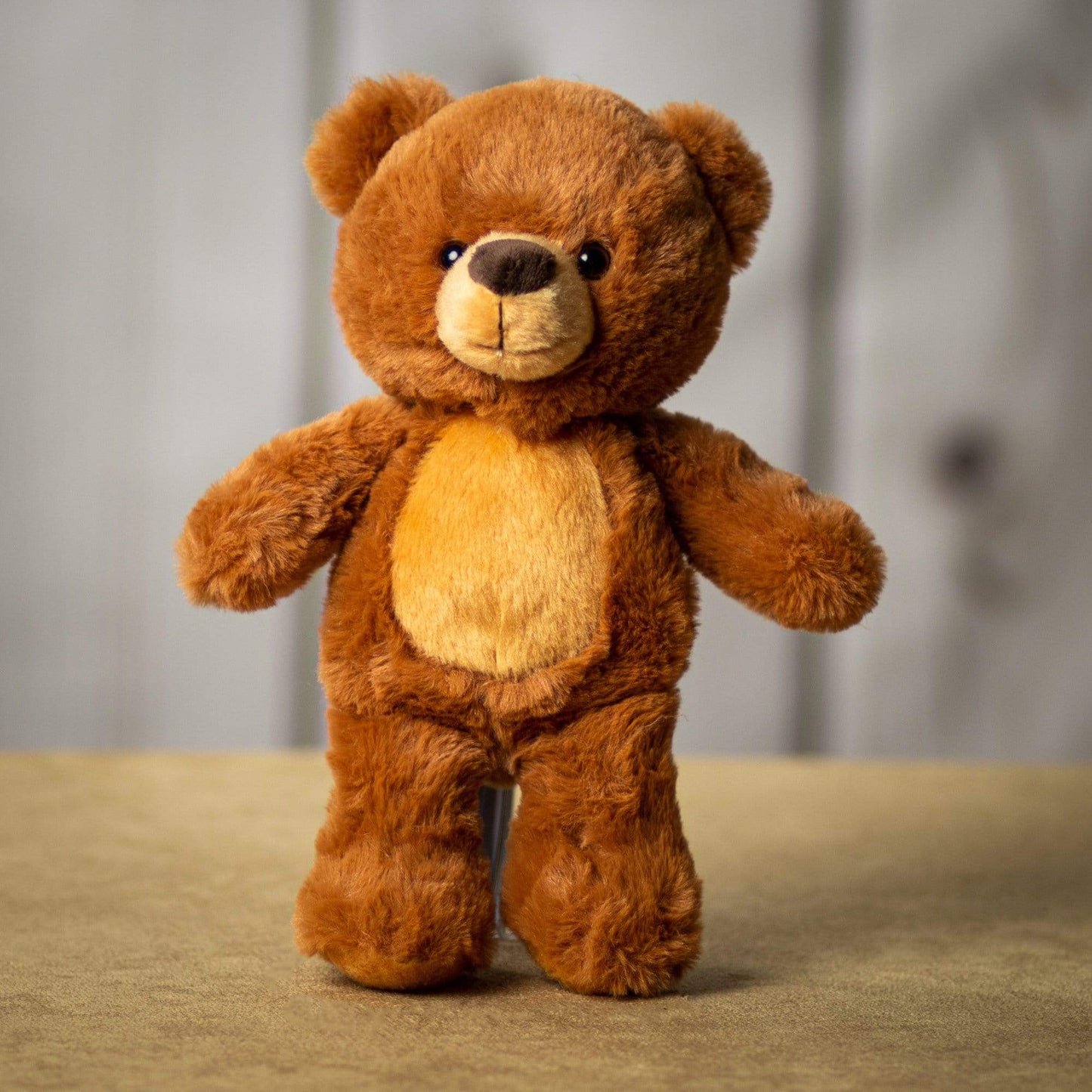 11 Inch Brown Cuddle Bear Plush Toy – Soft Stuffed Animal Gift for Kids