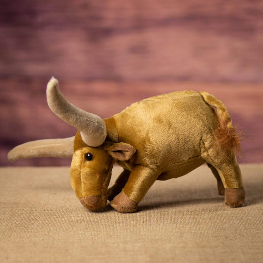 12 Inch Longhorn Plush – Soft & Cuddly Cowboy Stuffed Animal Toy