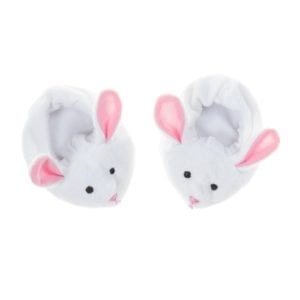 Bunny Slippers for 16 Inch Stuffed Toy – Cozy Plush Doll Shoes