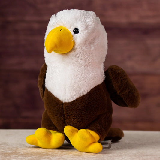 17 Inch Proud Majestic Eagle Plush Toy – Large Stuffed Animal for Kids & Collectors