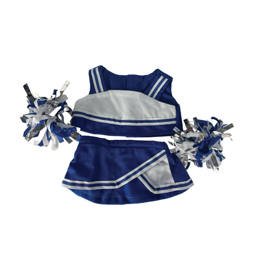 16 Inch Royal & White Cheerleader