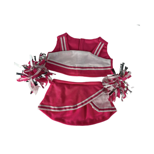 16 Inch Pink & White Cheerleader