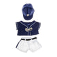 16-inch stuffed toy baseball uniform with jersey, pants, and cap – perfect for teddy bears