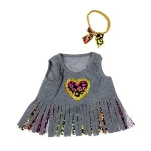 16-Inch Wild and Free Summer Dress for Dolls - Stylish Outfit