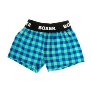 16-inch stuffed toy tri-color boxer shorts – stylish and comfy plush outfit for teddy bears