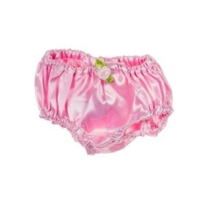 16-Inch Satin Pink Panties for Plush Toys - Soft Doll Underwear Fits 16 Inch Stuffed Animals