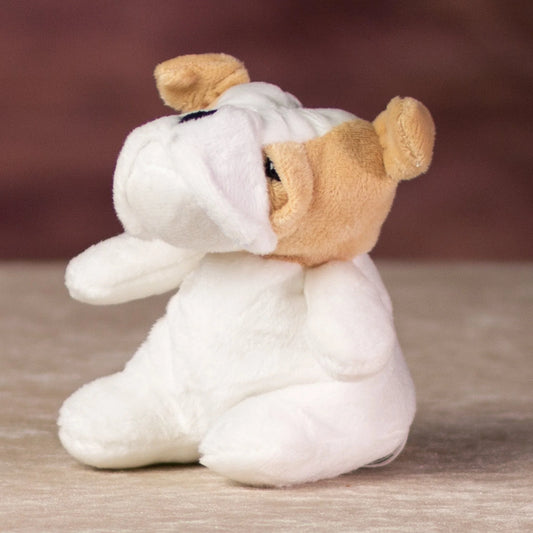 5 Inch Beanpal Bulldog Plush – Soft Mini Stuffed Dog Toy