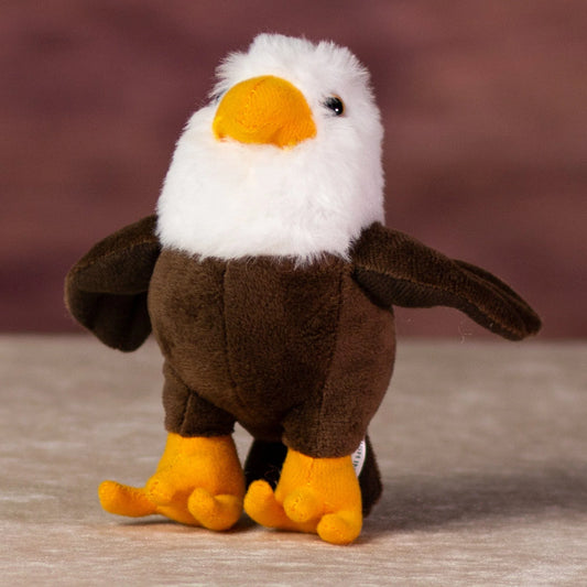 5 Inch Beanpal Eagle Plush Toy – Small Stuffed Animal for Kids & Gifts