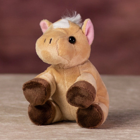 5 Inch Beanpal Horse Plush Toy – Soft Stuffed Animal for Kids & Collectors