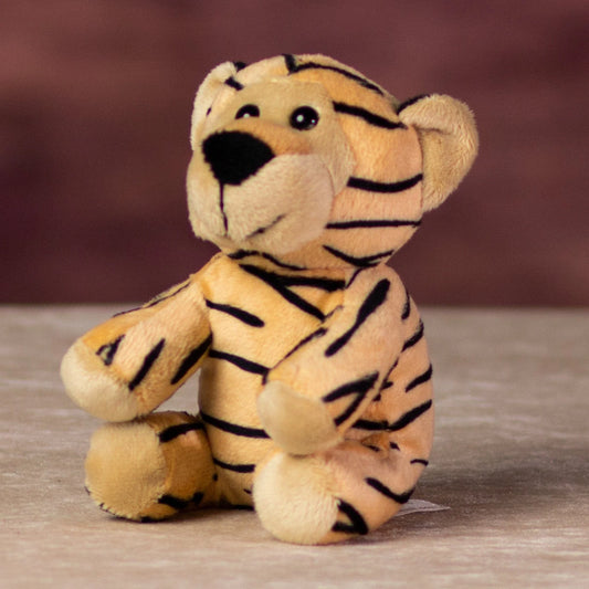5 Inch Beanpal Tiger Cub Plush – Mini Stuffed Animal for Kids