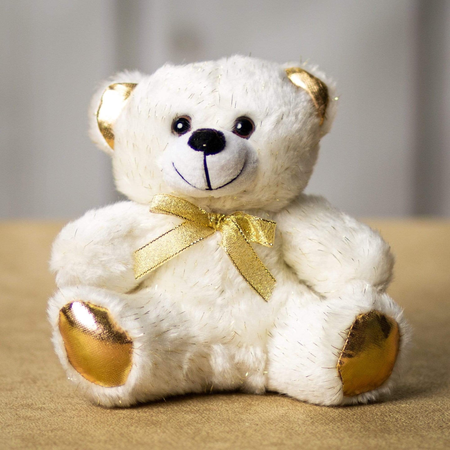 “Glitter Gold Colorama Bear Plush Toy 6Inch – Soft Stuffed Animal”