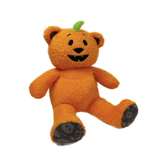 Jack O’Lantern Bear 16-inch stuffed toy with a pumpkin-themed costume for Halloween