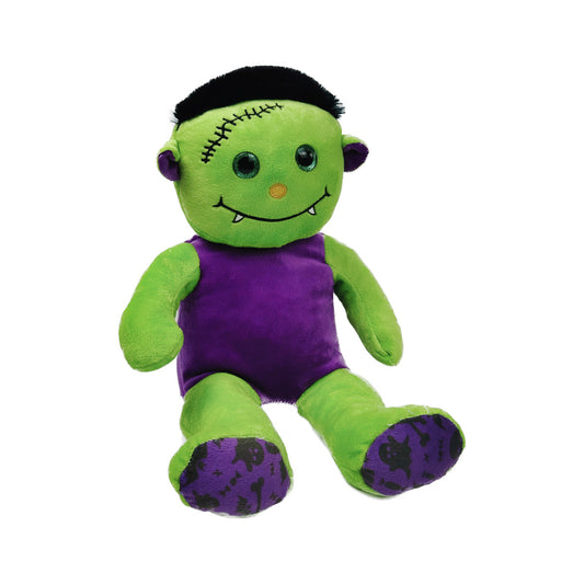 Frankie the Monster 16-inch plush toy – soft and cuddly green monster