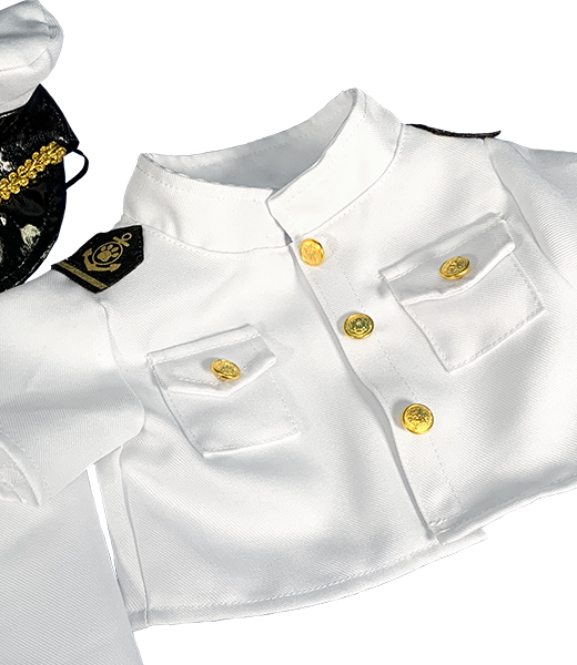 Navy Whites Uniform 16 Inch