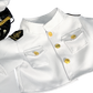 Brown Bear 8 Inch Plush with Navy Whites Uniform