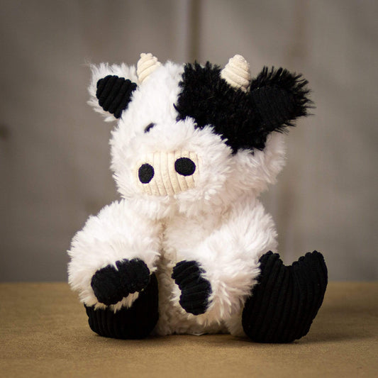 9.5 Inch Scruffy Cuddly Cow Plush – Soft & Adorable Stuffed Animal