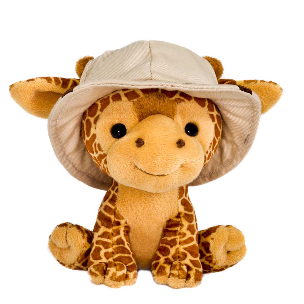 5-Inch Giraffe Plush Toy - Safari Friends Series