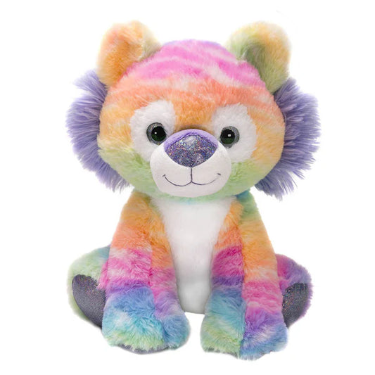 “Rainbow Sherbet 10.5 Inch Sitting Tiger Plush – Soft Stuffed Animal”