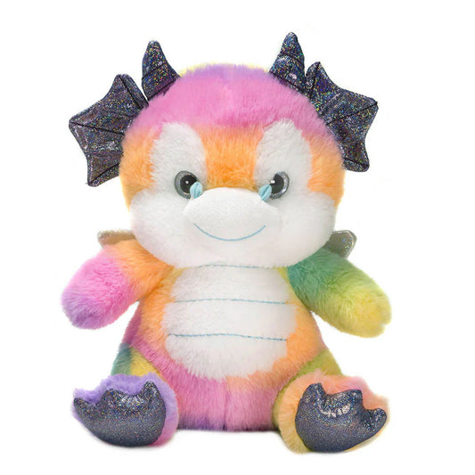 Rainbow Sherbet 10.5 Inch Plush Toy - Colorful Stuffed Animal for Kids