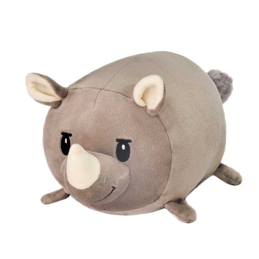 Lil’ Huggy Rodger 8 Inch Rhino | Cuddly Stuffed Animal