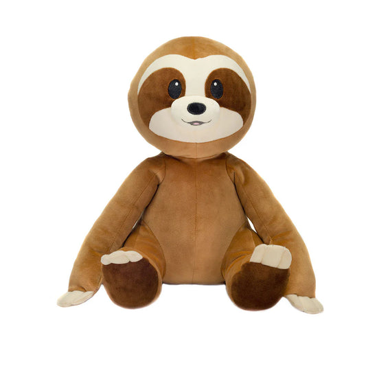 12-Inch Huggy Huggables Sloth - Soft Cuddly Plush Toy