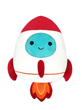 12-Inch Huggy Huggables Rocket - Soft Cuddly Plush Toy