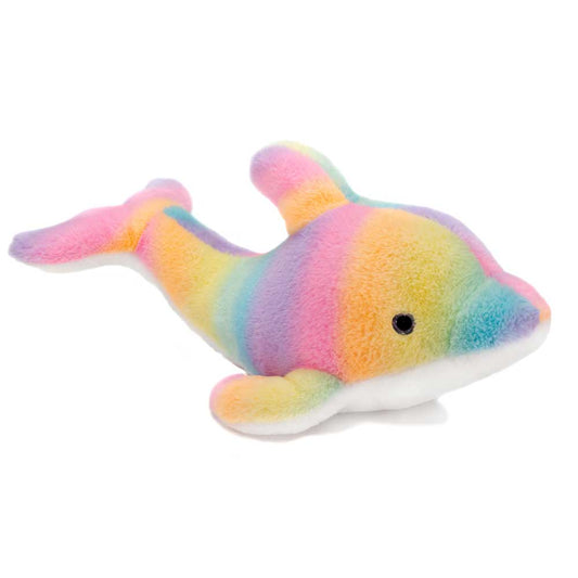 Soft 23-Inch Rainbow Sherbet Dolphin Plush Toy