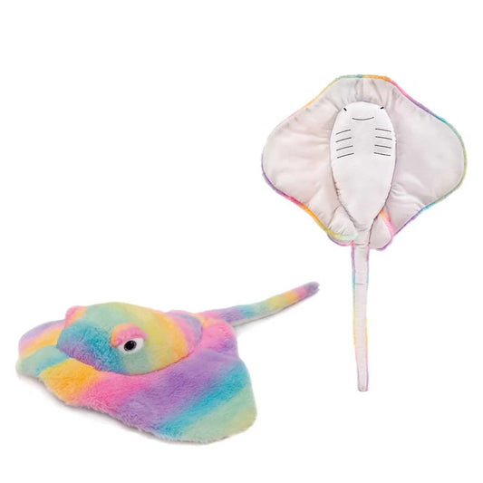 Rainbow Sherbet 30 Inch Stingray Stuffed Animal - Perfect Gift for Ocean Lovers