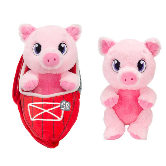 Cuddle Pig Plush Toy - 9.5-Inch Baby Swaddle Toy