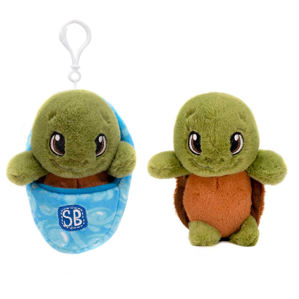 4.5-Inch KC Turtle Pocket Swaddle Plush