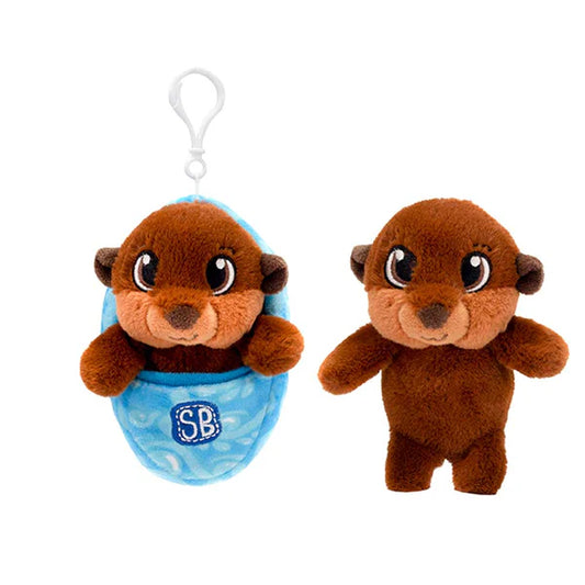 “Pocket Swaddles 4.5 Inch River Otter Plush – Mini Animal Toy”