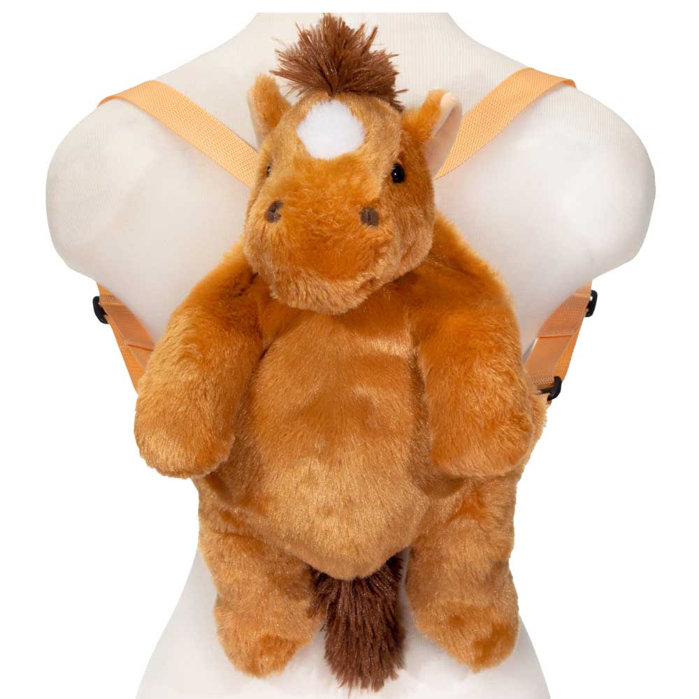 16 Inch Horse Plush Backpack – Cute Animal Bag for Kids & Teens