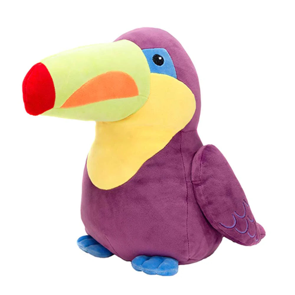 12-Inch Huggy Huggables Toucan - Soft Plush Cuddly Toy