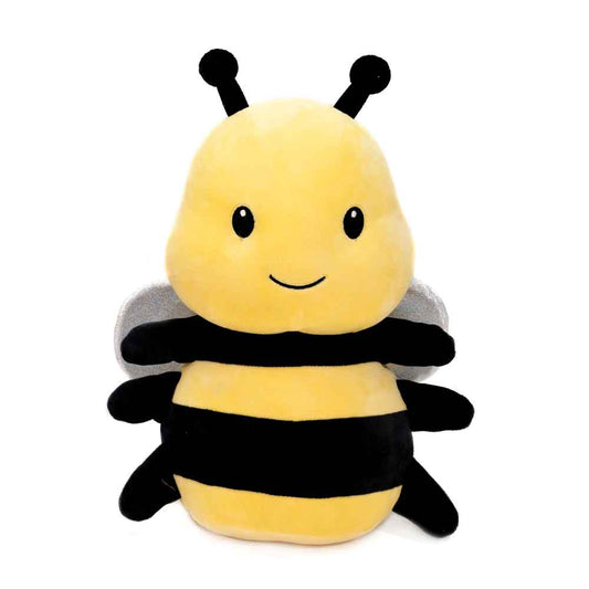 12-Inch Huggy Huggables Bee - Soft Cuddly Plush Toy