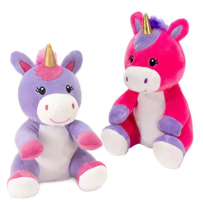 Pocket Huggables Unicorn Plush - 6 Inch Stuffed Toy (2 Designs)