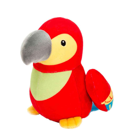 Soft 6 Inch Macaw Plush Toy – Pocket Huggables Bird Stuffed Animal, Perfect for Kids 3 Years and Up