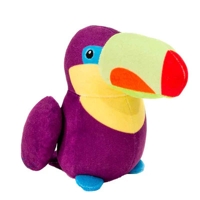 Pocket Huggables 6 Inch Soft Toucan Plush Toy for Kids