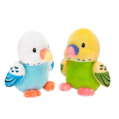 Pocket Huggables - 6 Inch Soft Parakeets - 2 Styles Available