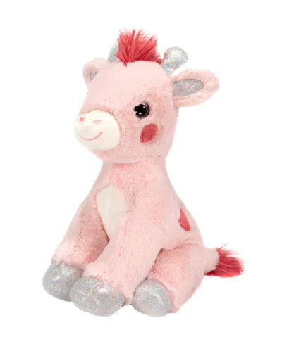 Soft Cotton Candy Giraffe Plush Toy - 10.5 Inches