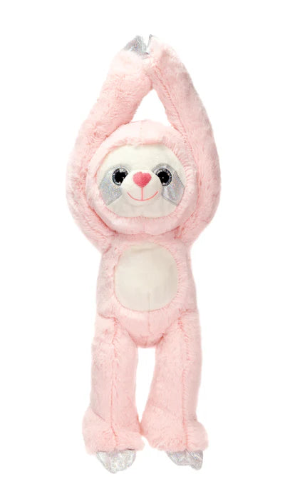 Plush Cotton Candy Sloth - 14.5 Inch Cuddly Stuffed Animal