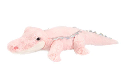 Cute 20-Inch Cotton Candy Alligator Plush Toy